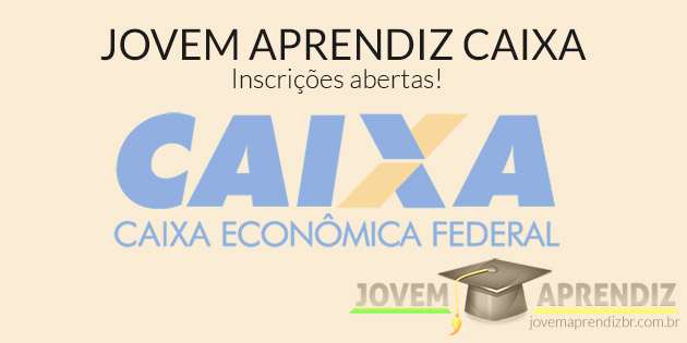 jovem aprendiz caixa